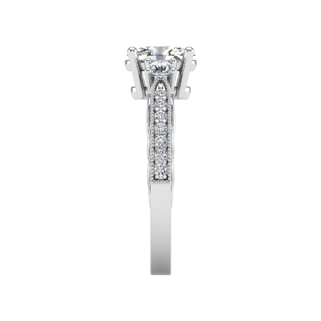 Ariyah Accented Engagement Ring